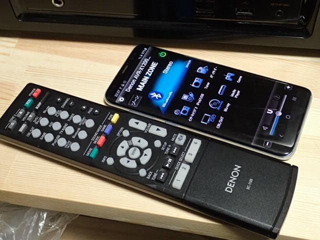 DENON AVアンプ AVR-X1200W リモコン Bluetooth 快調