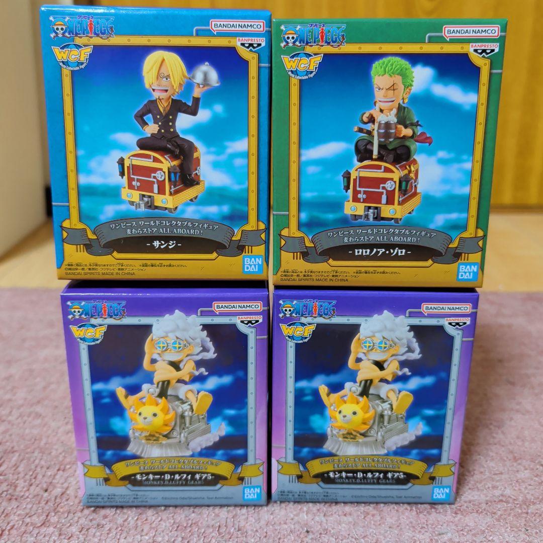 ワンピース　ワールドコレクタブルフィギュア　麦わらストア　ALL ABOARD！