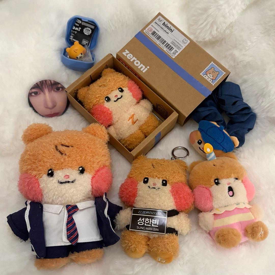 zeroni binini ぬいぐるみ　ゼロニ　ビニニ ハンビン