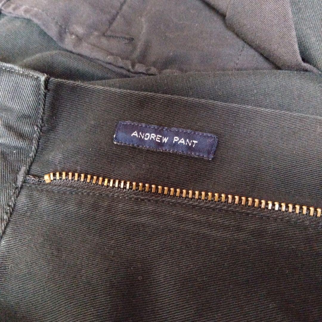 【ポロラルフローレン】 アンドリューパンツ 黒 ツータック W34