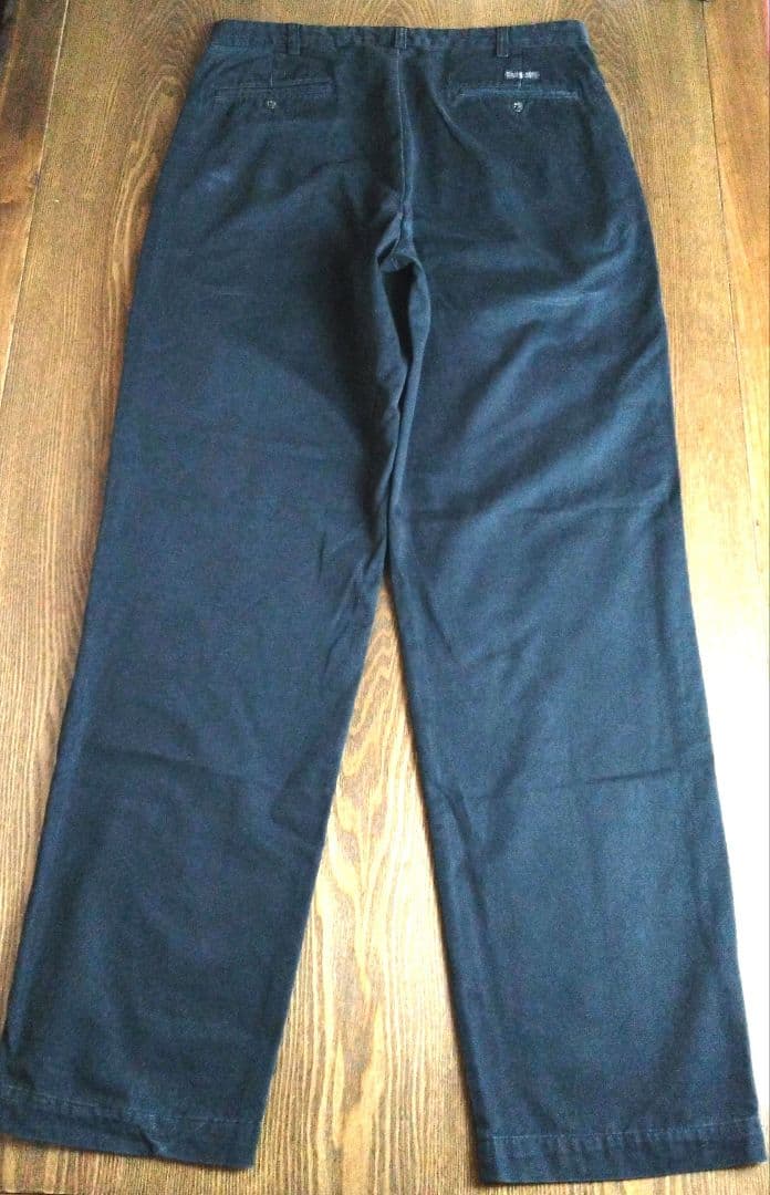 【ポロラルフローレン】 アンドリューパンツ 黒 ツータック W34