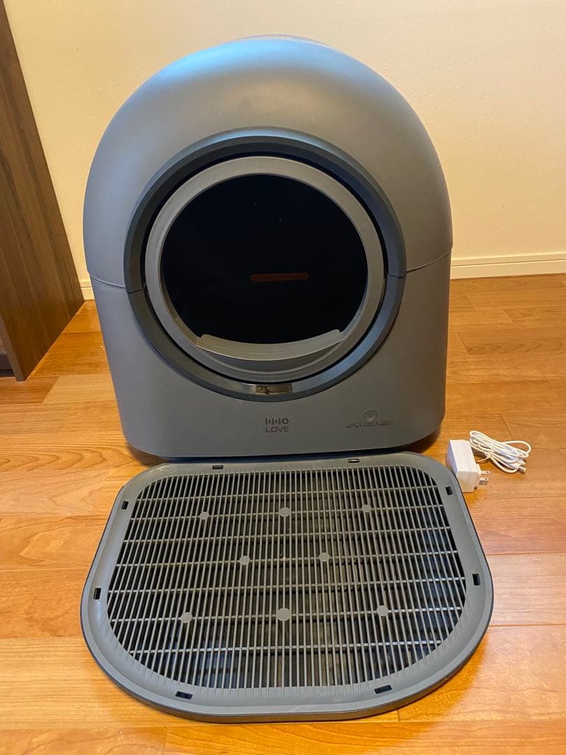 HHOLOVE 自動猫トイレPRO L1ダークグレー多頭飼いにも対応