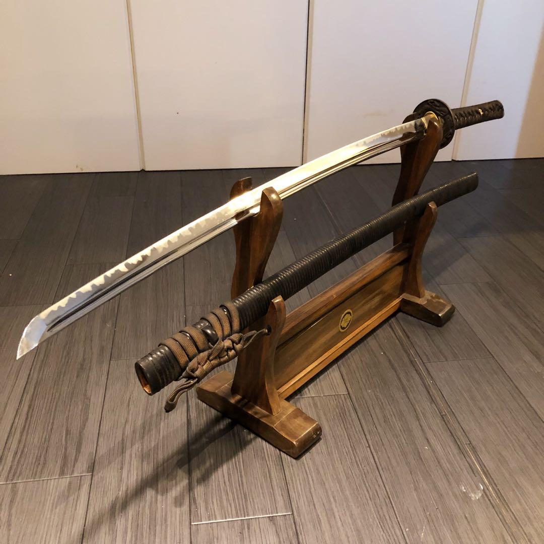 本格模造刀　居合刀　樋入り刀身　亜合金刀身　刀