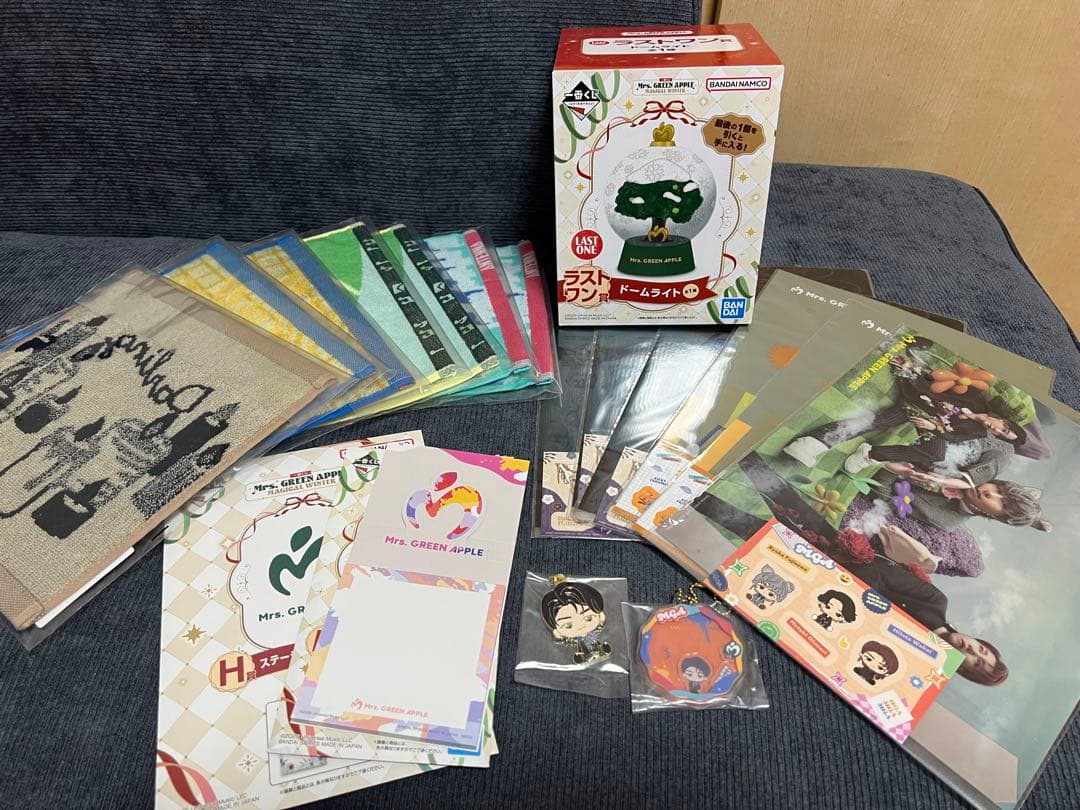 ミセスグリーンアップル　一番くじ　ラストワン賞ドームライト　多数下位賞おまけ付き