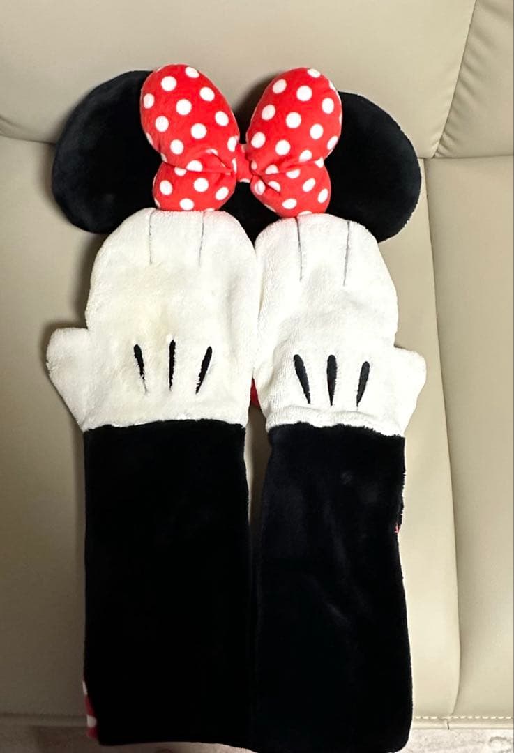 ディズニー ミニー マフラー キャップ