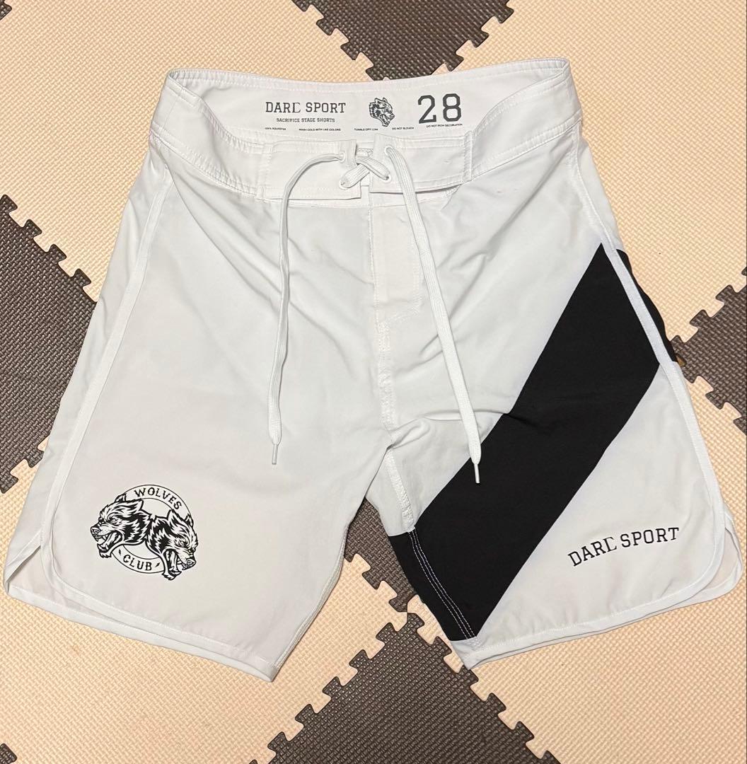 DARC SPORT ダルクスポーツ サーフパンツ ボードショーツ 白黒 28