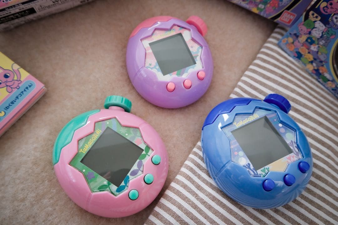 ピンクとパープル たまごっちパラダイス