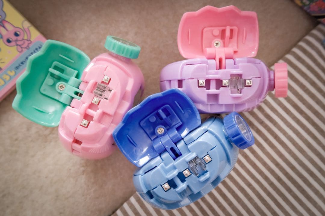 ピンクとパープル たまごっちパラダイス