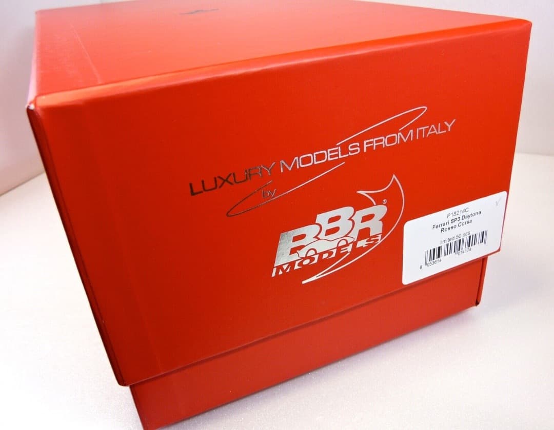 Ferrari Daytona SP3 BBR製 1/18 ロッソコルサ