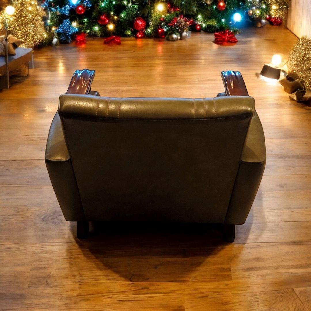 一人用ソファ、ソファ、ヴィンテージソファ、レトロソファ、昭和ソファ、カーキソファ