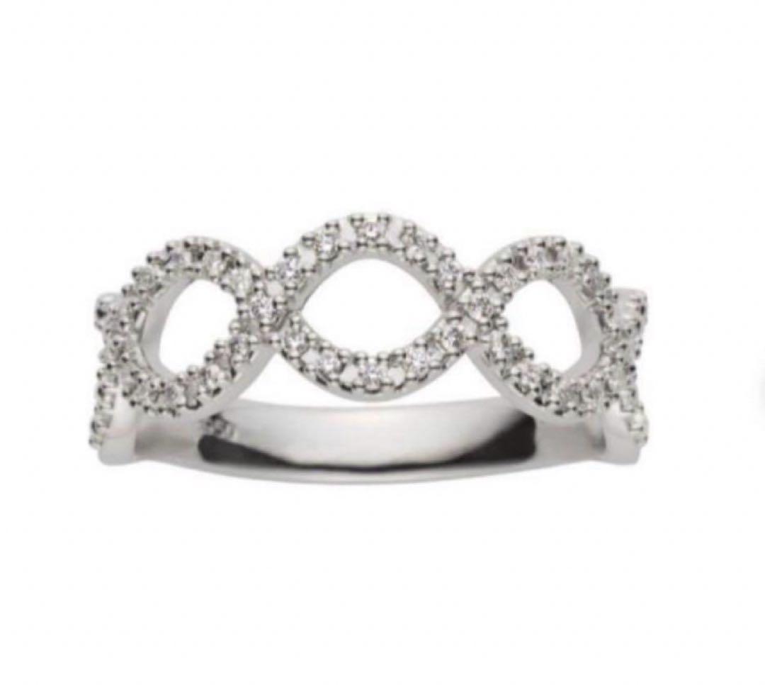 Vendome Aoyama　Pt ダイヤモンド リング 13号