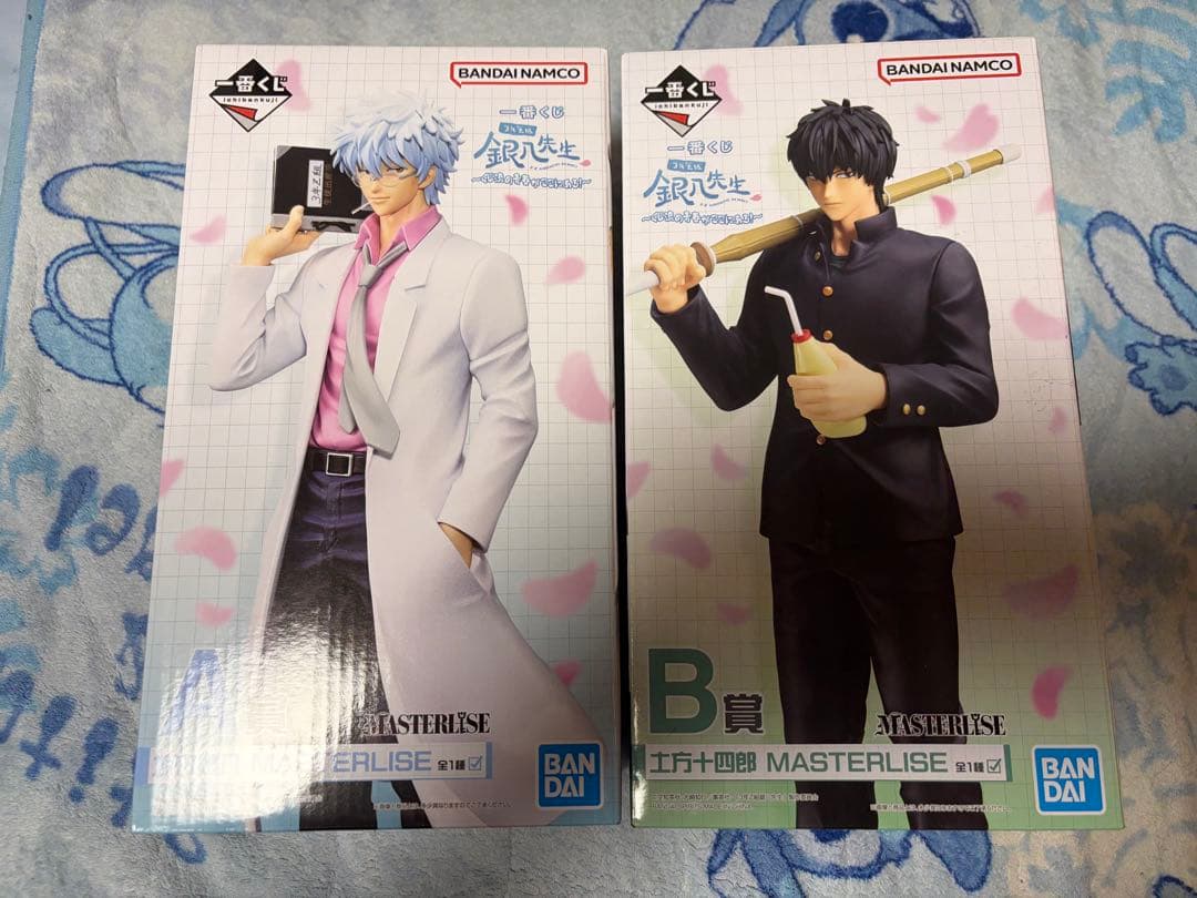 銀魂　一番くじ　フィギュア　坂田銀時　土方十四郎