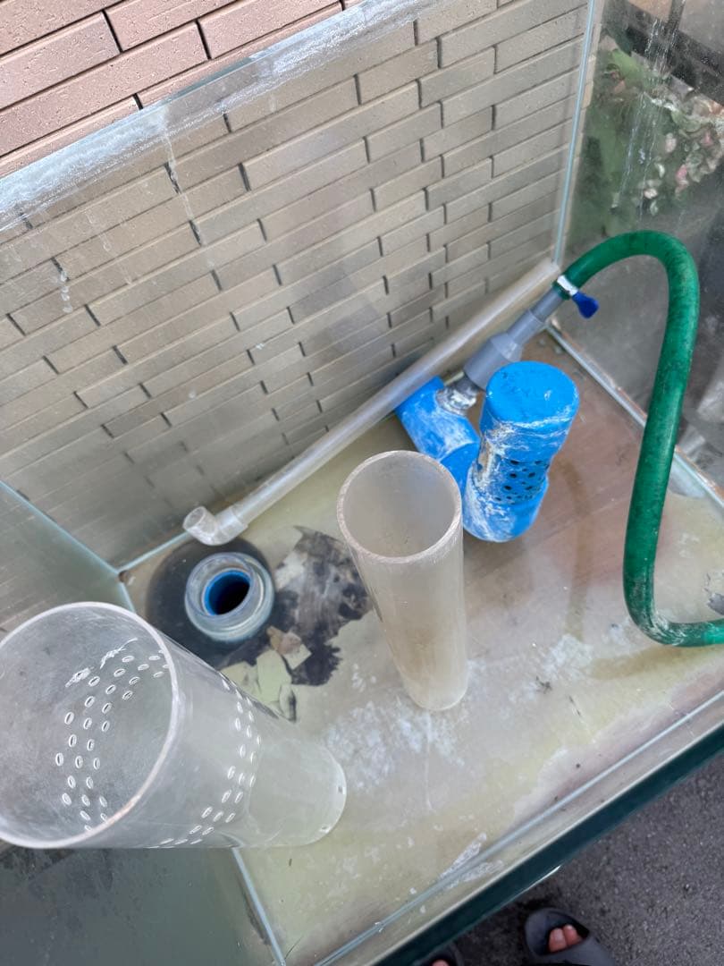 KOKO　60×45×60 オーバフロー加工　水槽