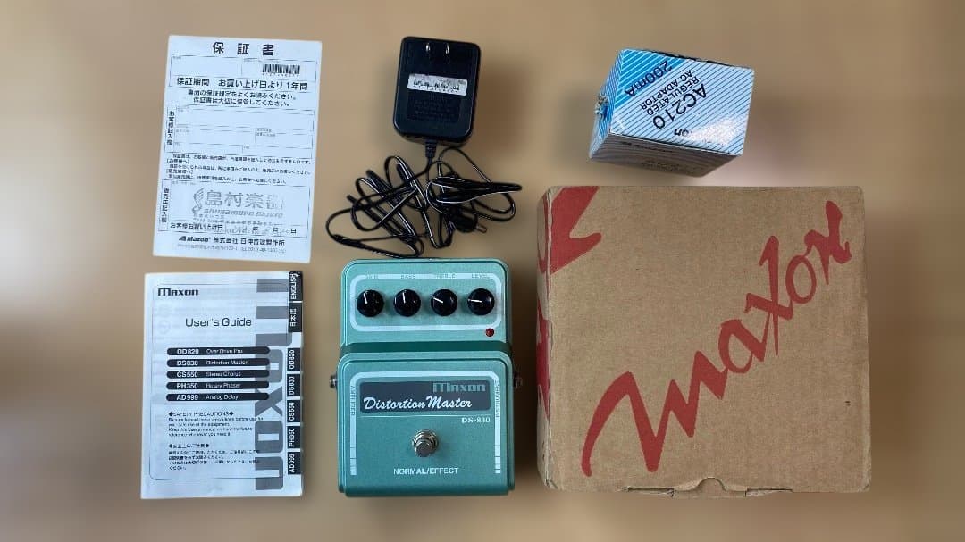 ギター Maxon Distortion Master DS-830