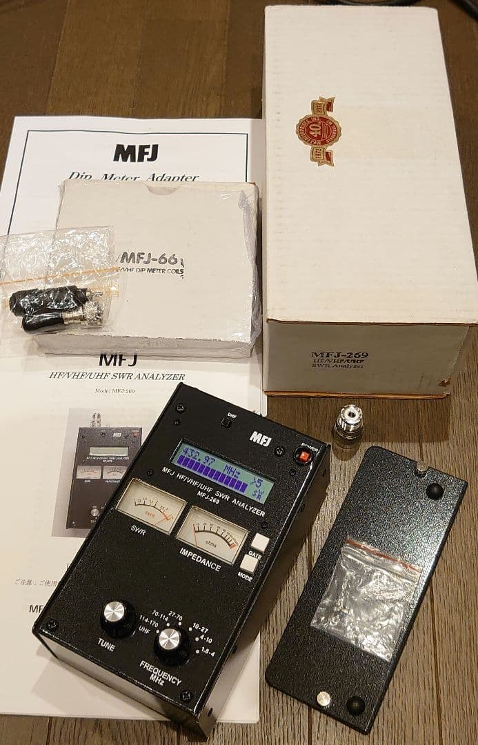 MFJ-269 HF/VHF/UHF アンテナアナライザー 1.8～470MHz