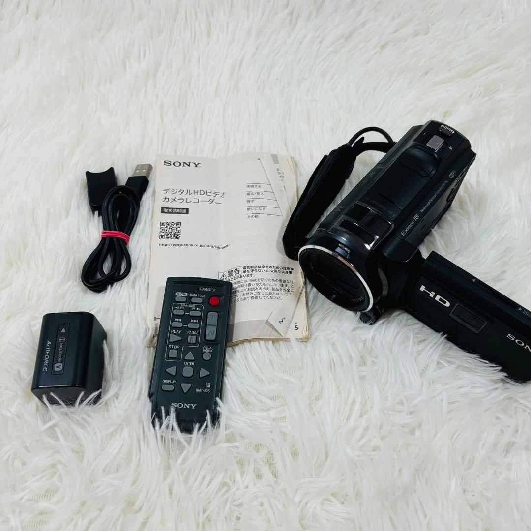 SONY HDR-PJ800 ビデオカメラ ブラック　ハンディカム