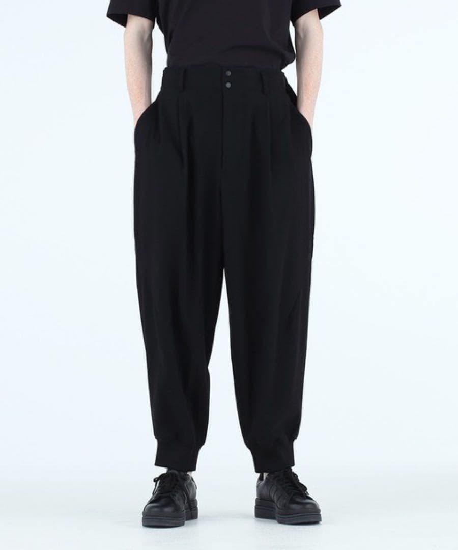 【Y-3】M CLASSIC WOOL FLANNEL CUFF PANTS