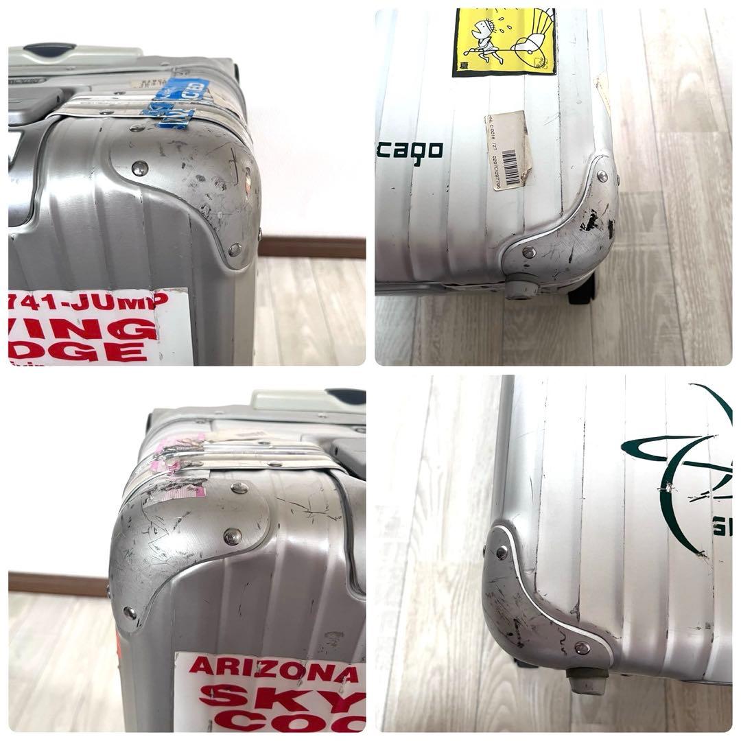 【希少】RIMOWA×PORSCHE トパーズ 2輪 アルミキャリーケース