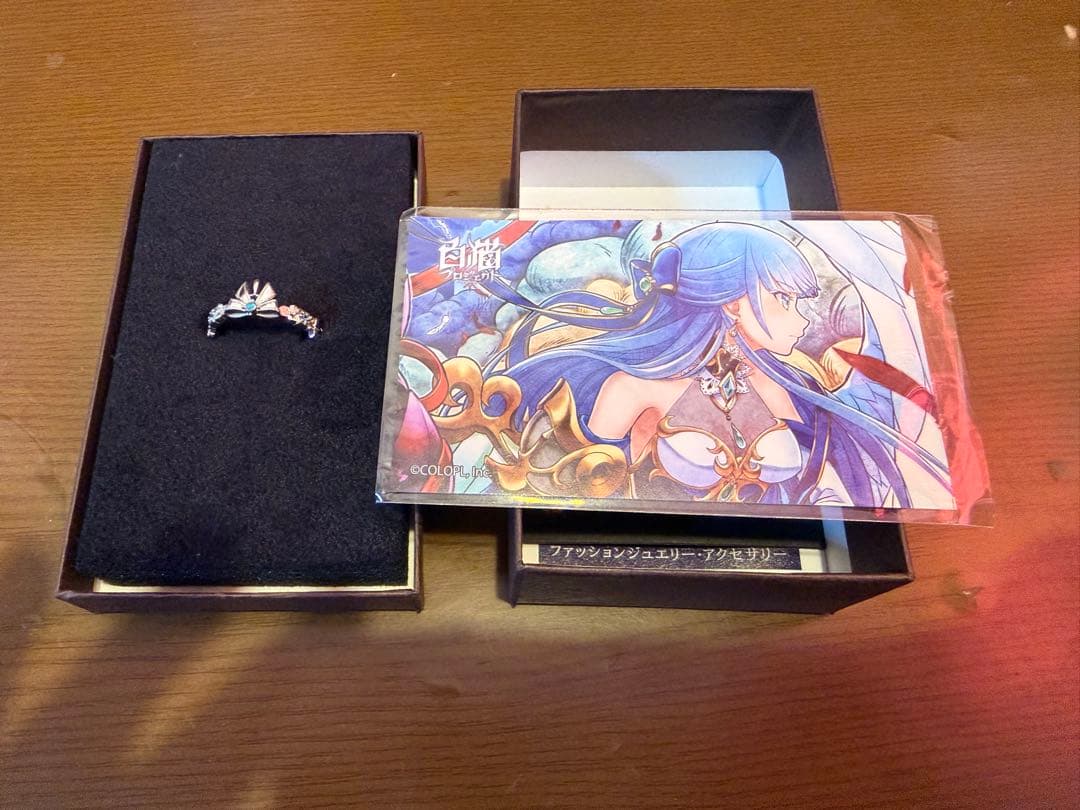 白猫プロジェクト モチーフリング　アイリスver. size#23