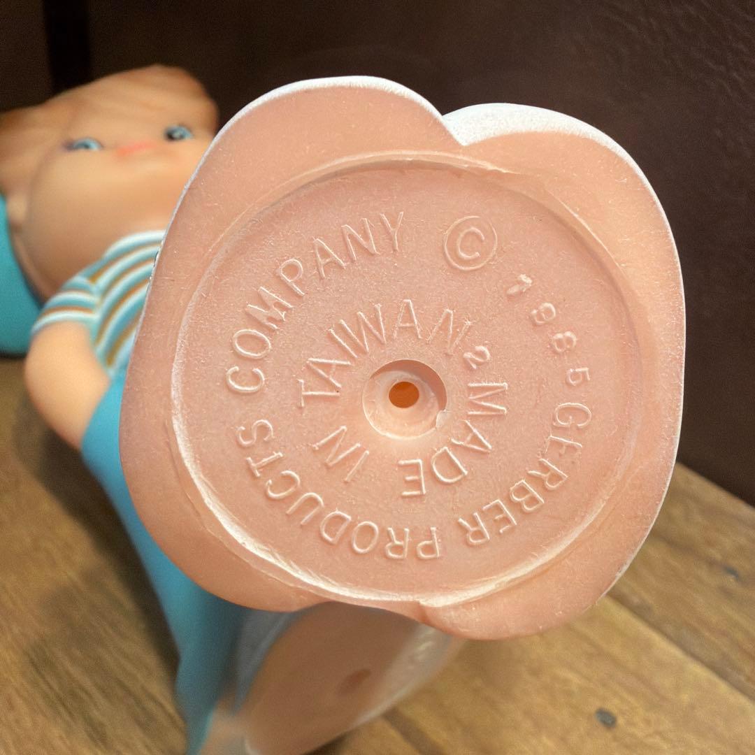 ビンテージ　ガーバーキッドドールガール&ボーイ アドバタイジングフィギュアセット