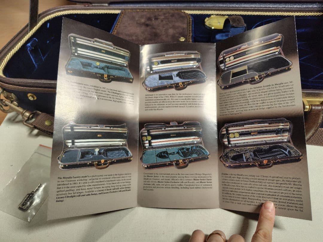 Musafia（ムサフィア） バイオリンケース Luxuryシリーズ