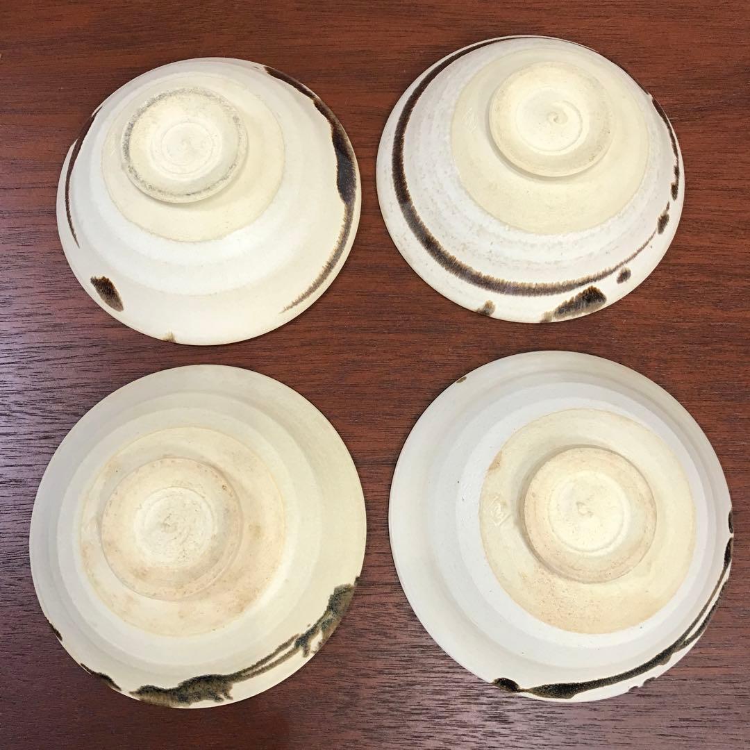 抹茶碗　平茶碗　4客　　茶道具　茶道