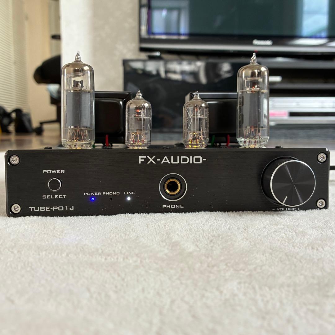 【美品】FX-AUDIO TUBE-P01J（保護ケージ ACアダプタ付）＋α