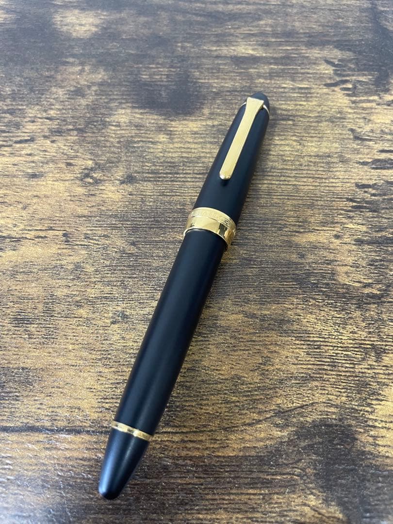 未使用に近い　梨地　21k 字幅M セーラー　万年筆