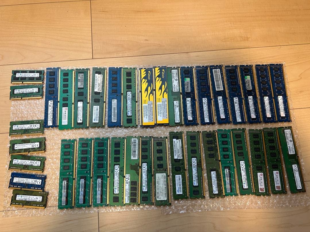 ジャンク　PC用メモリ まとめ売り　PCパーツ