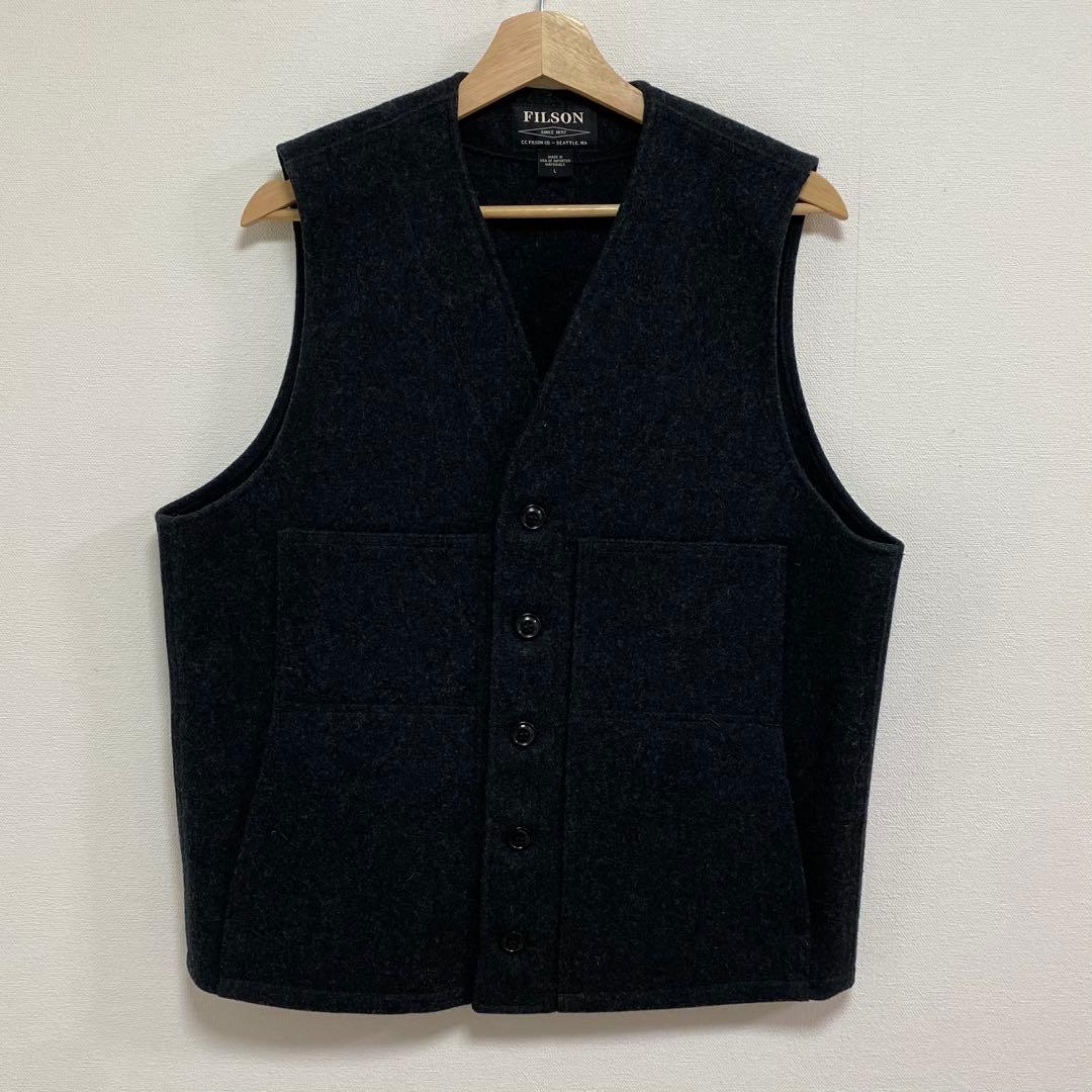 トップス MACKINAW WOOL VEST / L / FILSON