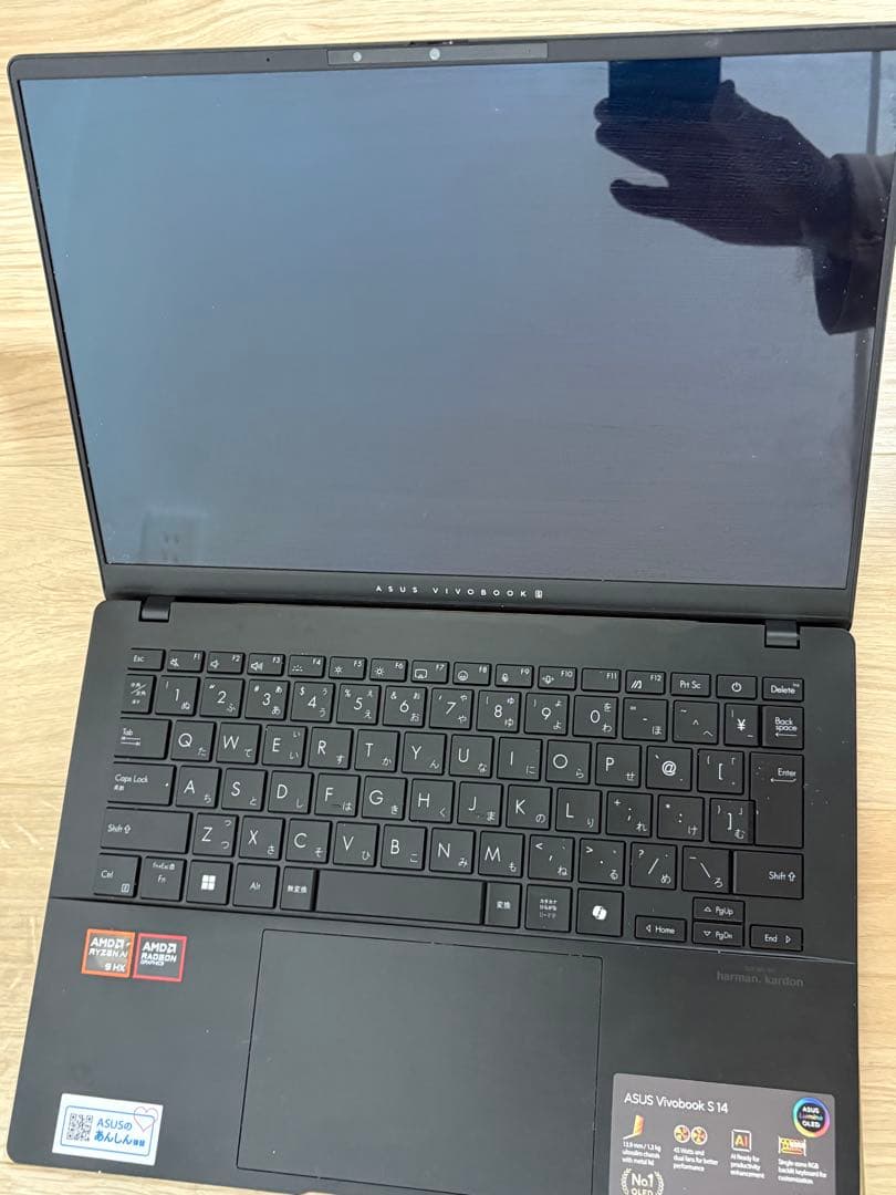 Windowsノート本体 ASUS VivoBook S14 1T/32GB Ryzen9 hx370