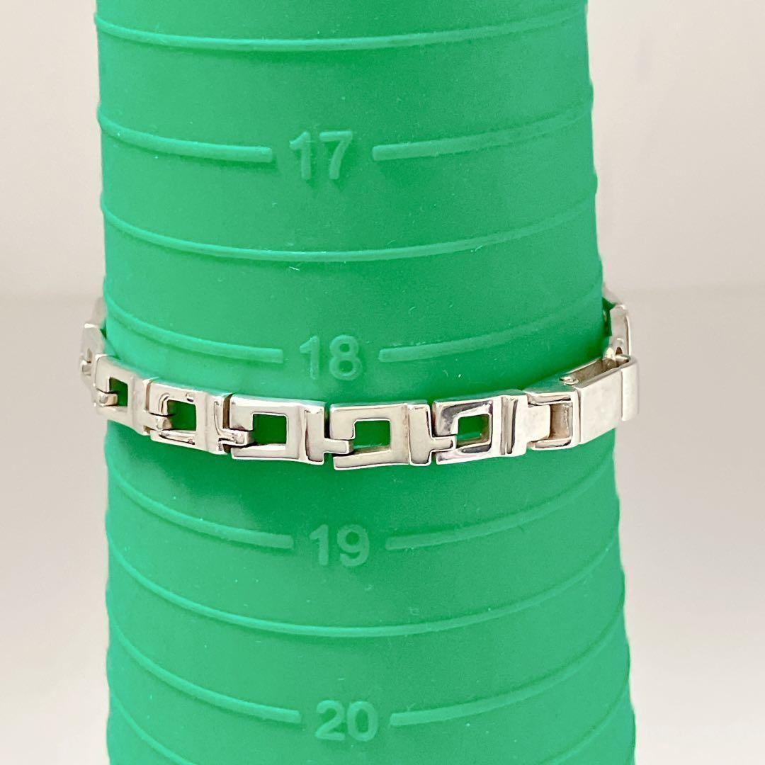 18 グッチ GUCCI 925 ブレスレット シルバー メンズ ON483