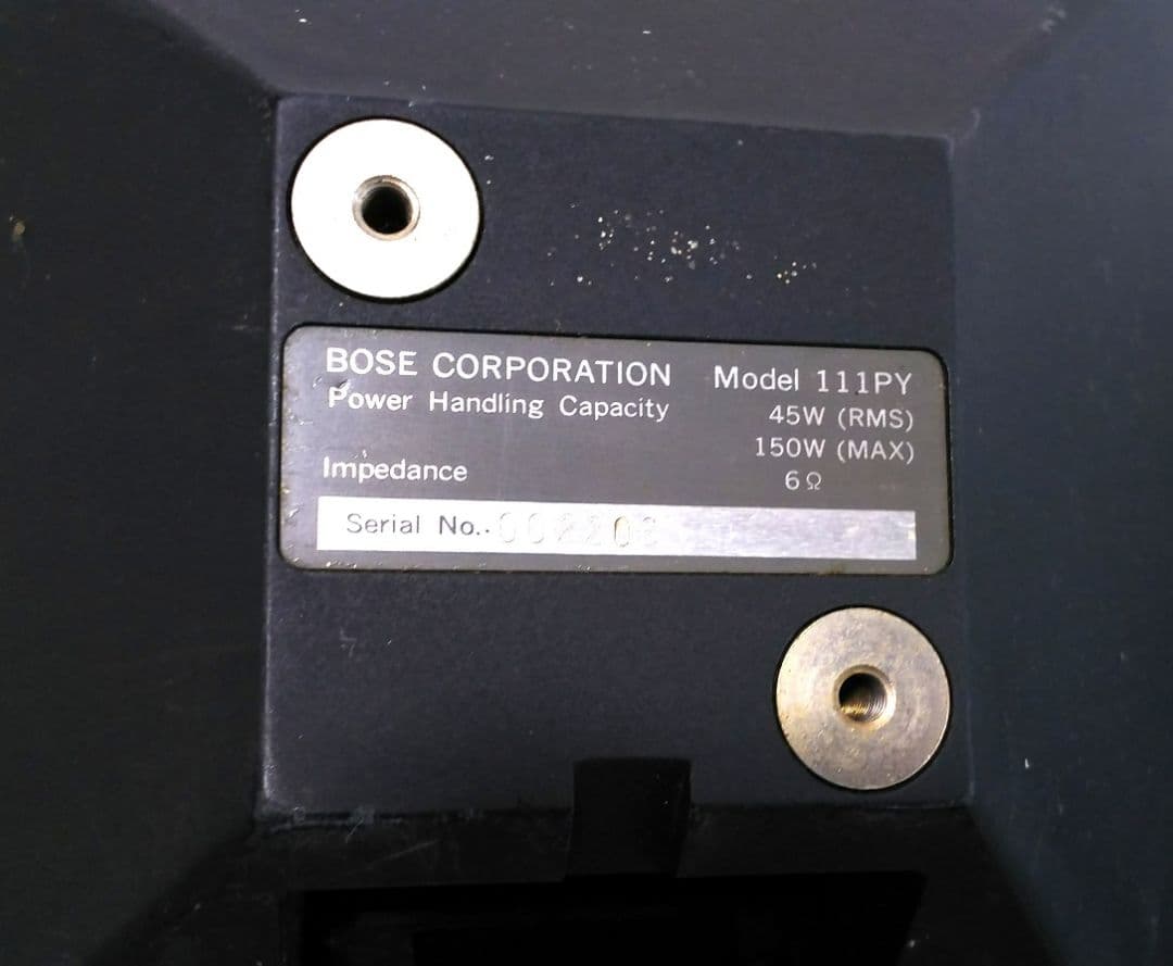 BOSE スピーカー 111PY