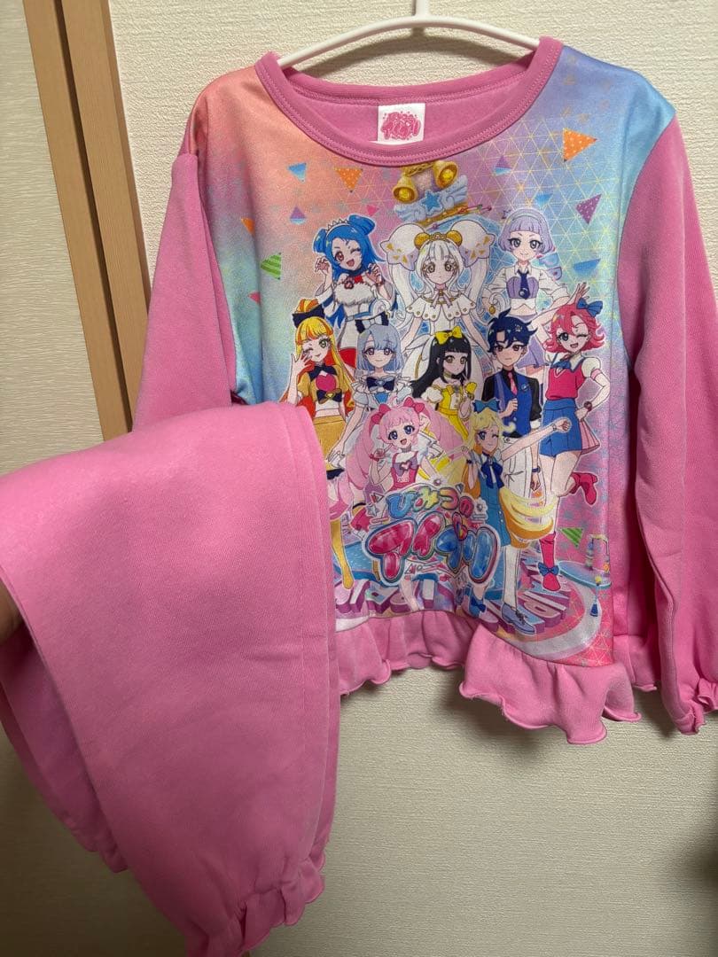 sakura【サイズ130】完売品　ひみつのアイプリ長袖パジャマセット2着