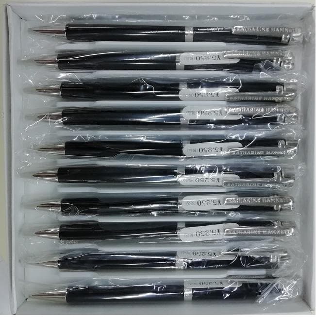 10本★KATHARINE H★キャサリンハムネット/LONDON●ボールペン