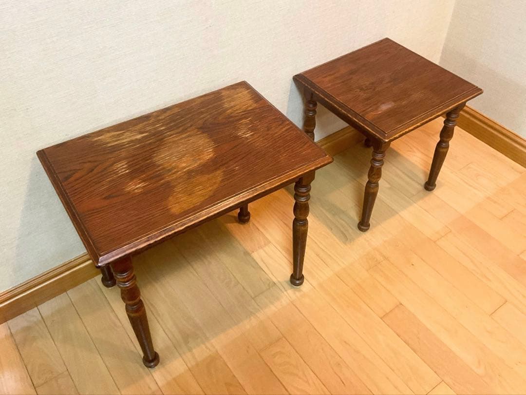 三越家具ブルージュ Brugge カントリーハウス ネストテーブル