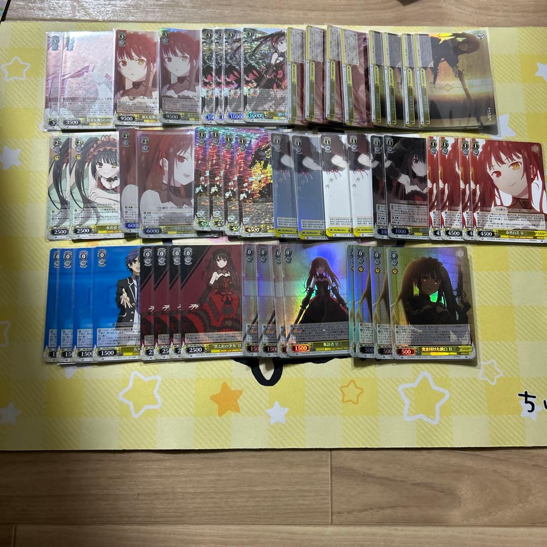 デート・ア・ライブ　ヴァイスシュヴァルツ　デッキ　デアラ　黄単