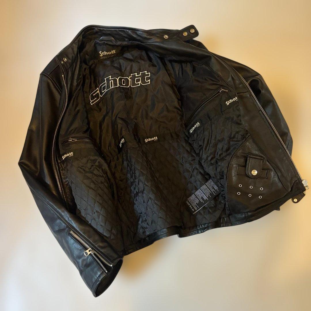 Schott シングルライダース　M