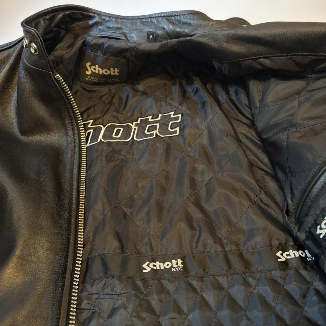 Schott シングルライダース　M