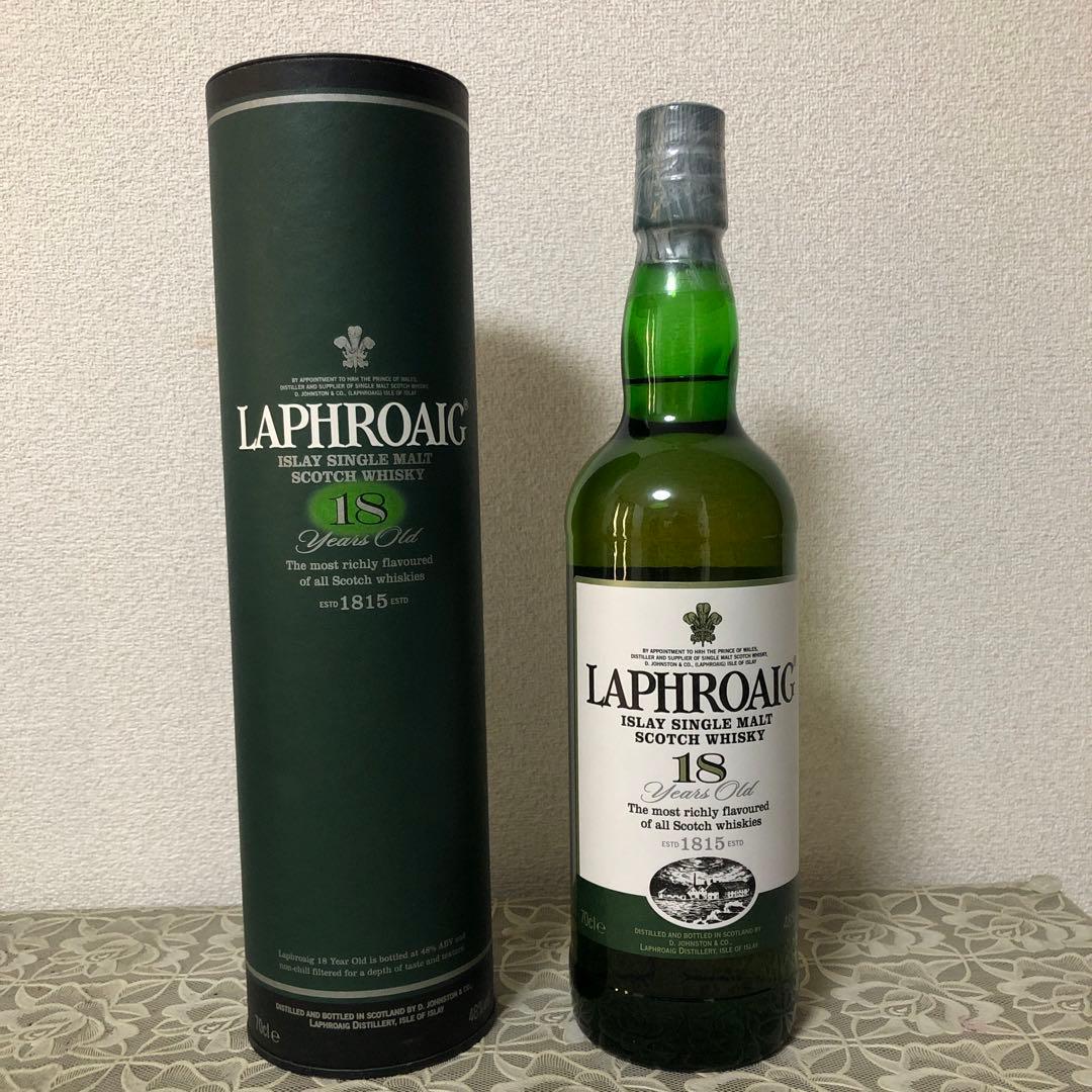 【週末値下げ】ラフロイグ　18年