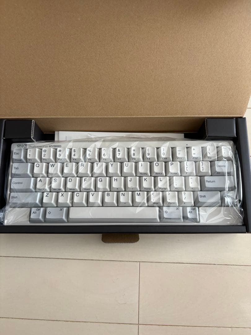 HHKB Professional Hybrid キーボードホワイト　英字配列
