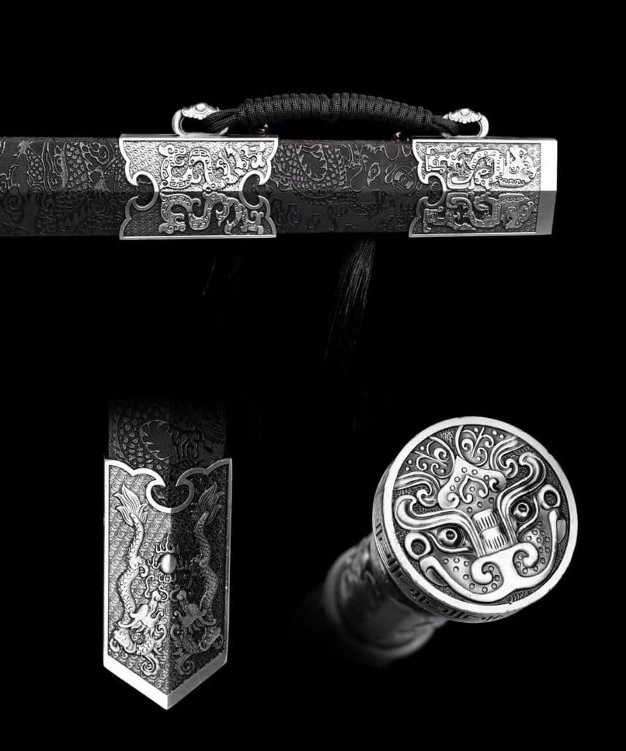 覇王の剣  古兵器 刀装具 日本刀 模造刀 居合刀 ハンド鍛造一体高マンガン鋼