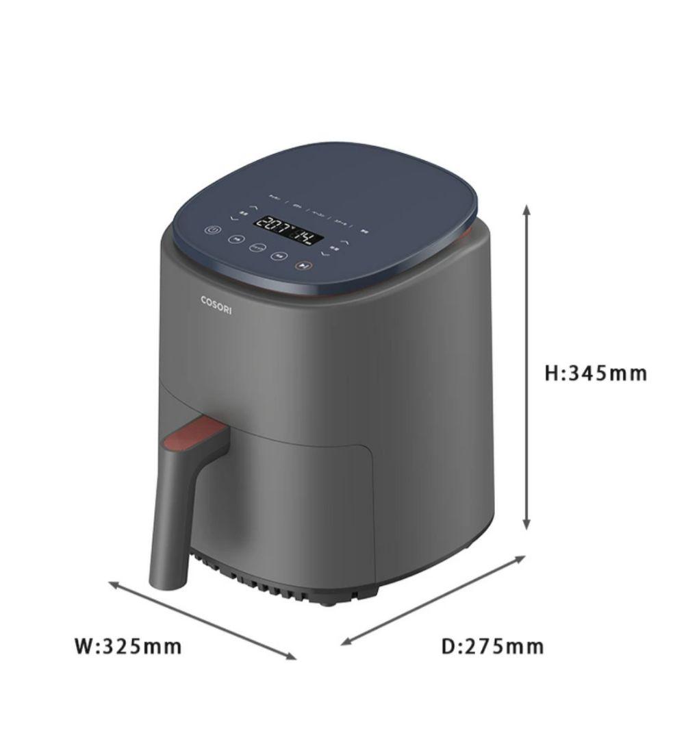 【新品】COSORI LITE 3.8リットル　エアフライヤー　レシピ付き