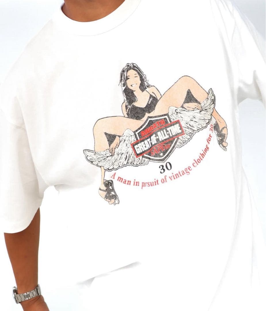 サプール　sapeur BIKEGIRL Tシャツ　XLサイズ