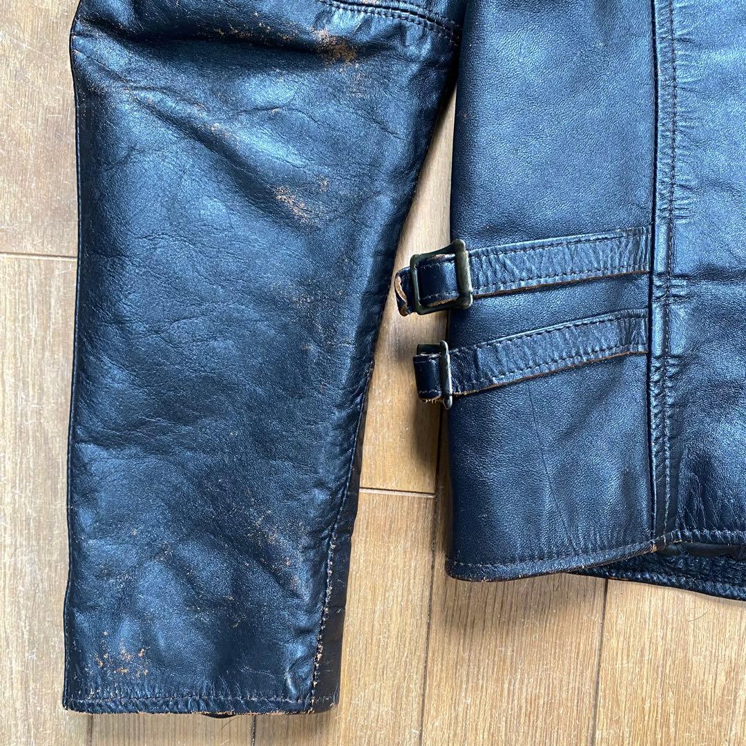 Cookpit シングル　レザージャケット　MADE IN USA M