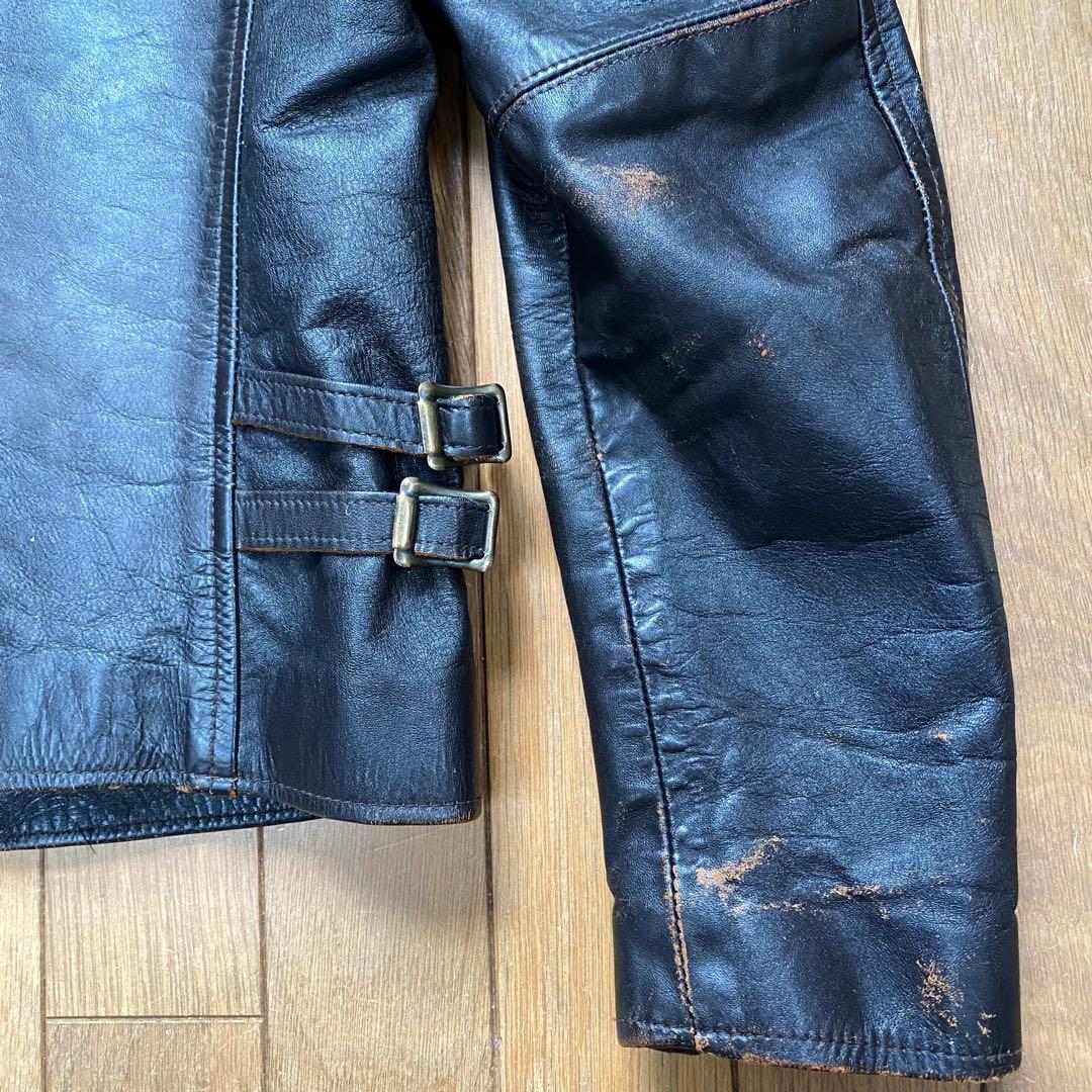 Cookpit シングル　レザージャケット　MADE IN USA M