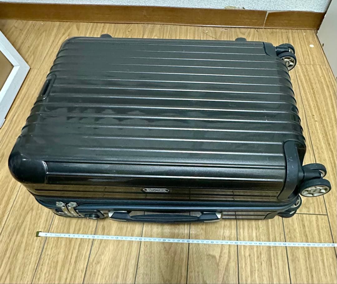 Salsa Deluxe ブラウン　4輪キャリーケース