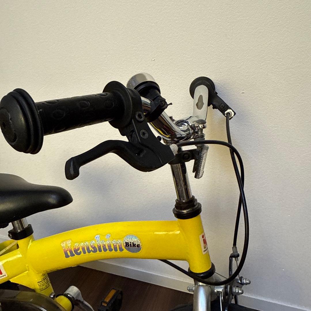 美品 ヘンシンバイク イエロー 黄 Henshinバイク 動作確認済み
