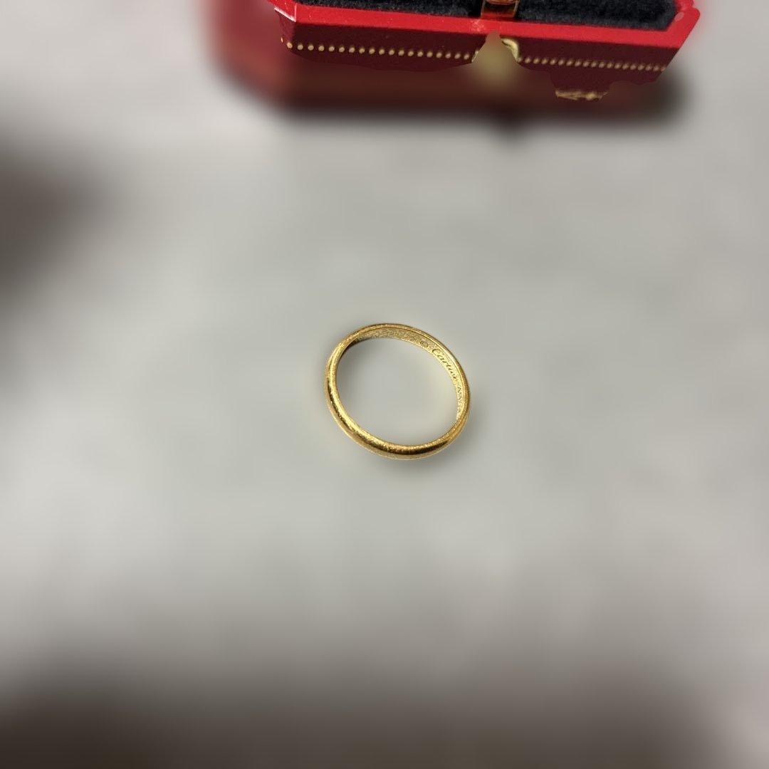 Cartier 1895ウェディングリング イエローゴールド証明書なし