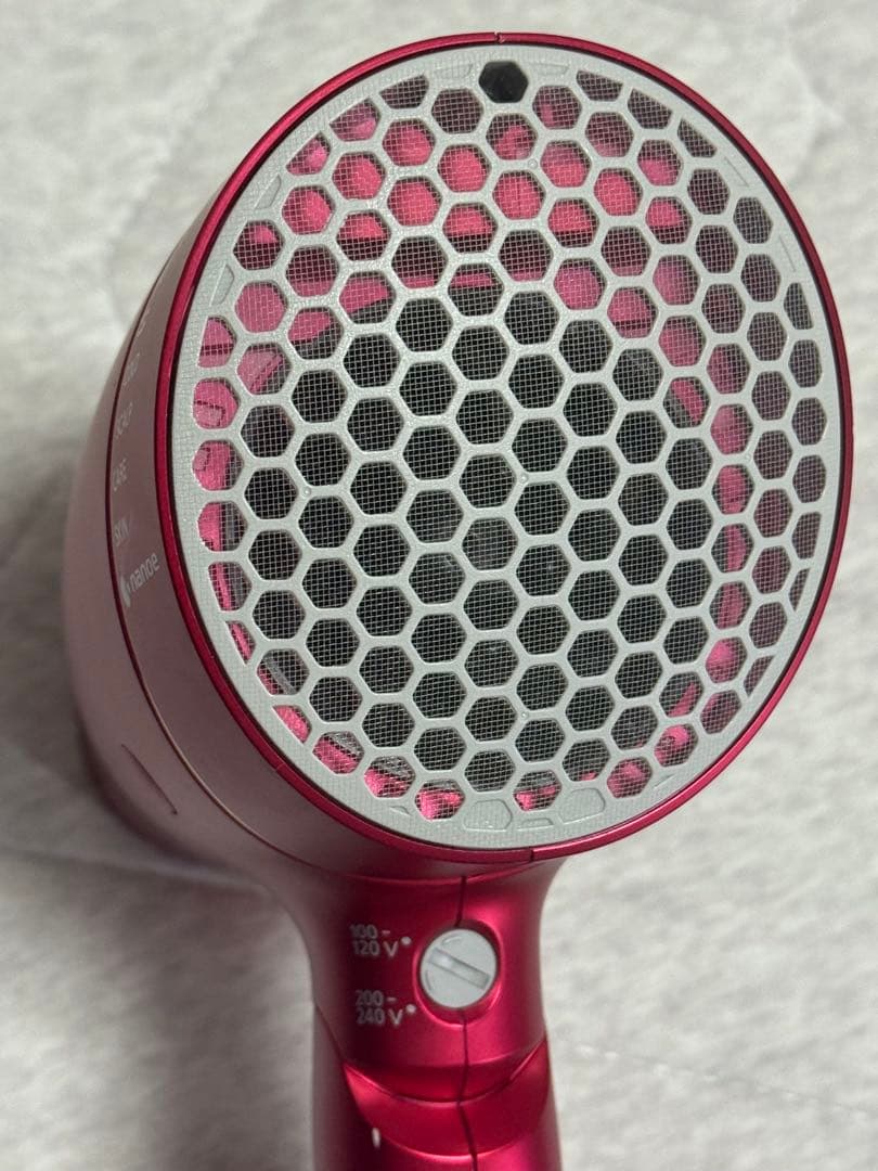 Panasonic ドライヤー　ナノケア　ルージュピンク(箱有) + ホルダー